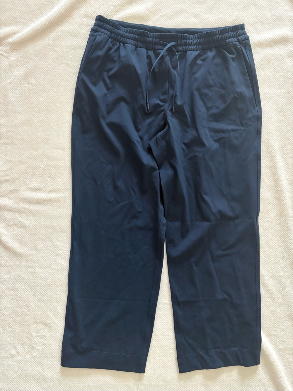 lululemon athletica Men's Navy Drawcord Joggers
